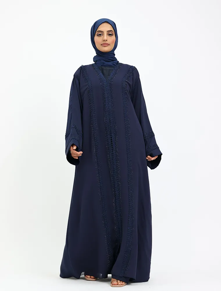 Navy Noora Abaya